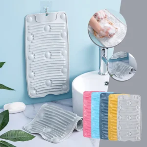 Foldable Silica Gel Washboard slip Laundry Mat