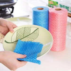 50 Sheet Roll Disposable Tissue Towel Paper Kitchen Cleaning Wipes