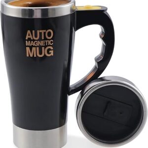 Auto Magnetic Mug – Electric Self Stirring Coffee / Mixing Cup for Coffee