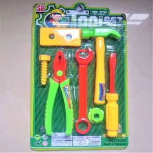 Tools Kit Toys For Kids – Plastic Hardware Tools Toys For Kids (random color)