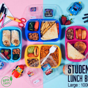 Lunch Box With Three Portions