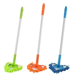 Detachable Washable Cleaning Triangle Telescopic Micro Fiber Mop