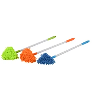 Detachable Washable Cleaning Triangle Telescopic Micro Fiber Mop