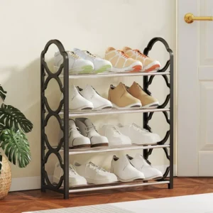 Non-Breakable Floor Standing Shoes Rack 4 layer