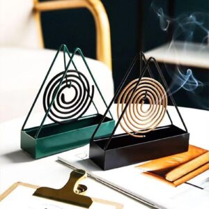 1pc Simple Triangle-shaped Iron Mosquito Coil Holder