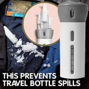 4 In 1 Refillable Travel Dispenser Bottle