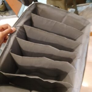 Cart Jeans organizer 6 grids foldable organize 70 GSM (random colors)
