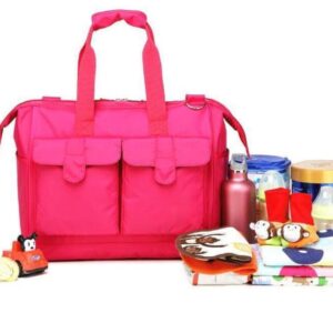 6pcs Set Baby Diaper Nappy Changing Bag Mummy Handbag