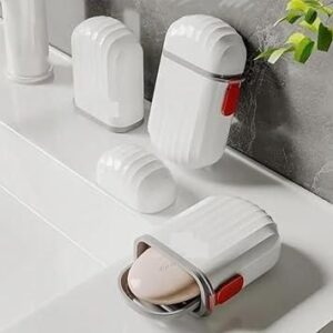 Waterproof Soap Box for Travel & Bathroom Leakproof Travel Case for Bar Soaps Leakproof Dish for Any Journey