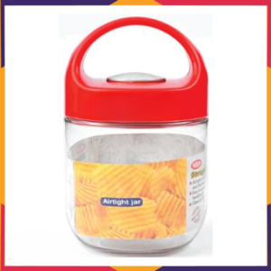 DECORA AIR TIGHT STORAGE JAR WITH GRIP HANDLE (1 pcs)