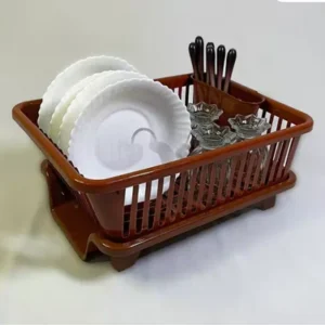 Kitchen Dish Rack | Plates and Utensil Dryer and Organizer